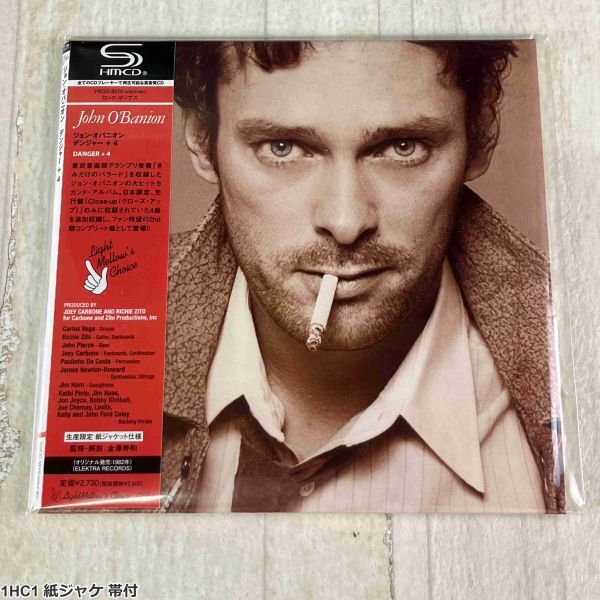 1HC1 紙ジャケ 帯付 CD ジョン・オバニオン デンジャー +4 John O'Banion Danger +4 SHM-CD拍卖