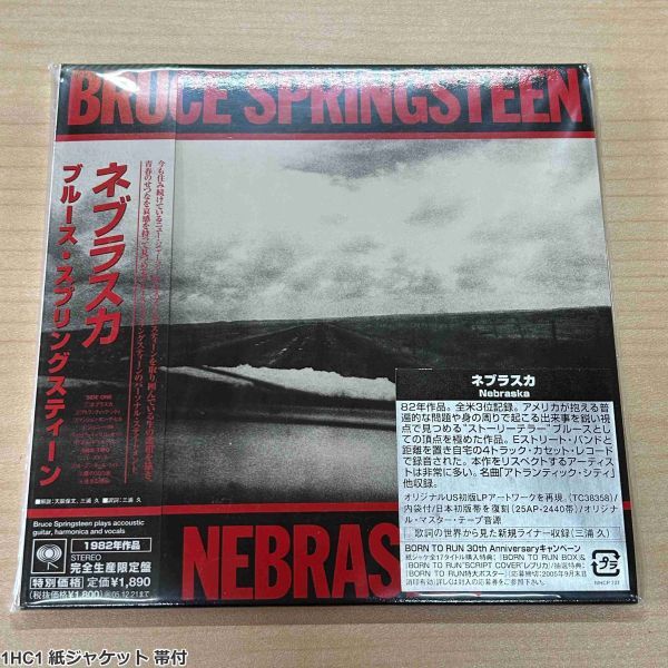 1HC1 紙ジャケット 帯付 CD ブルース・スプリングスティーン ネブラスカ Bruce Springsteen Nebraska 完全生産限定盤拍卖