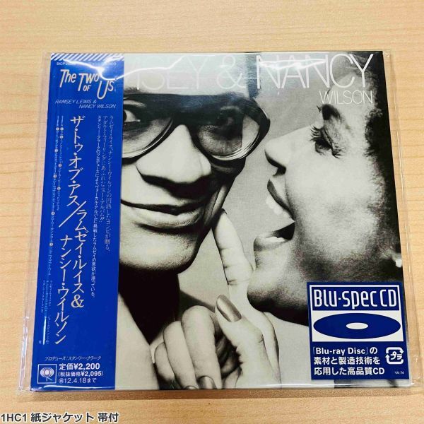 1HC1 紙ジャケット 帯付 CD ラムゼイ・ルイス & ナンシー・ウィルソン ザ・トゥー・オブ・アス Blu-spec拍卖