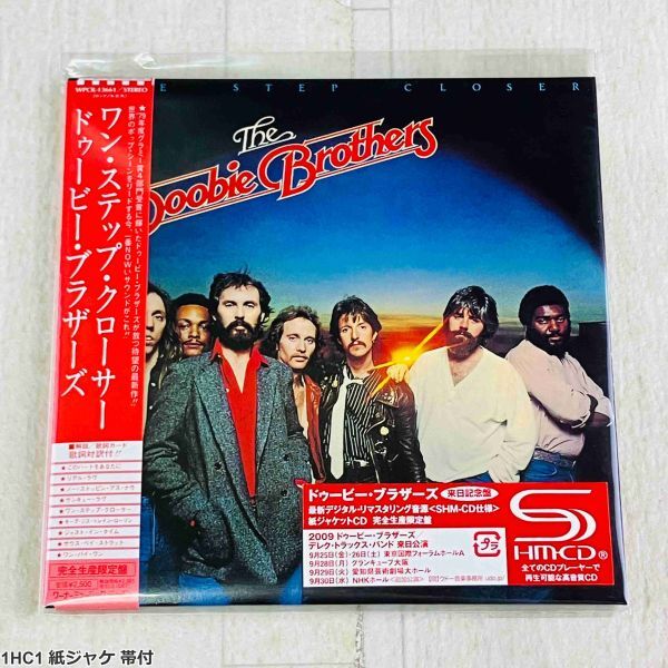 1HC1 紙ジャケ 帯付 CD ドゥービー・ブラザーズ ワン・ステップ・クローサー The Doobie Brothers SHM-CD 来日記念盤 完全生産限定盤拍卖