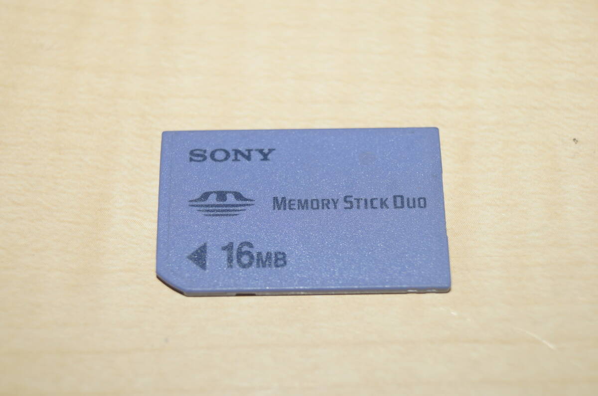 SONY ソニー 16MB メモリースティック デュオ MEMORY STICK DUO拍卖