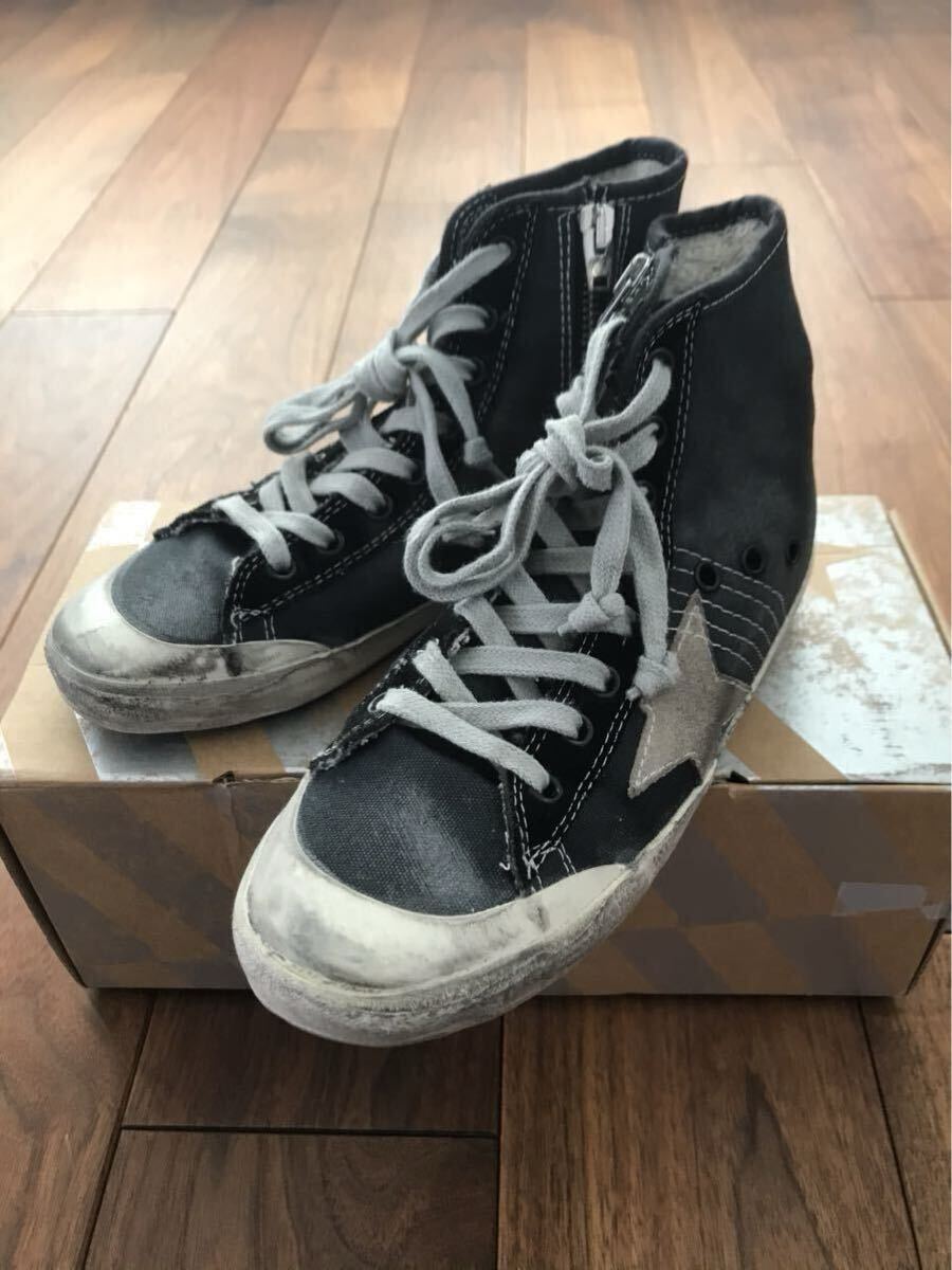 ○GOLDEN GOOSE ゴールデングース○正規品 レディース ハイカット スニーカー シューズ 35 22 22.5 アパルトモン トゥモローランド 取扱拍卖