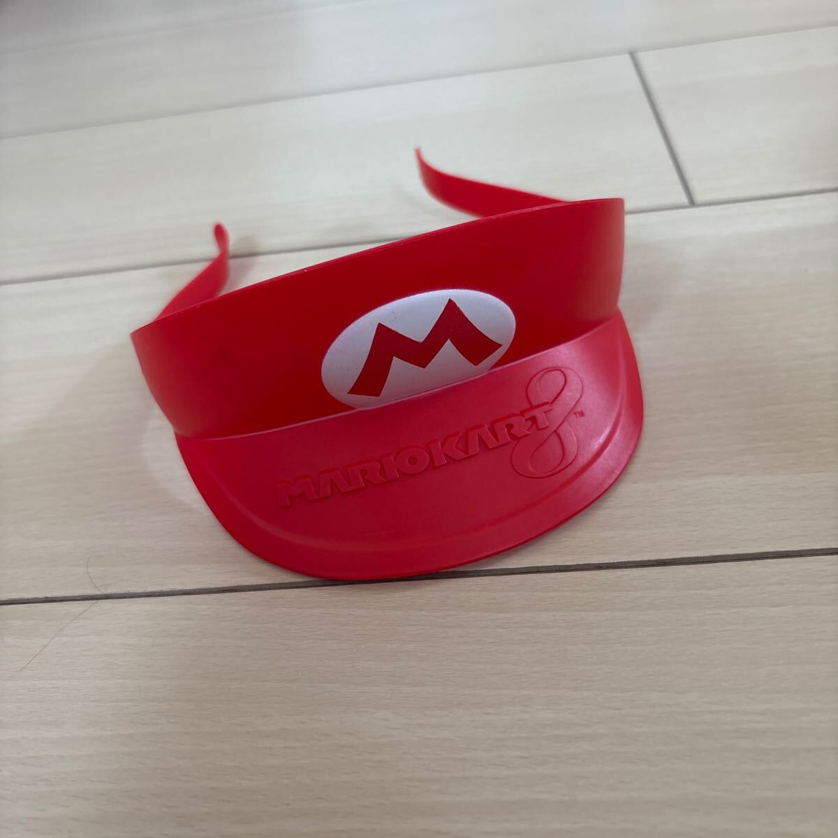 マリオカート 子供用サンバイザー プラスチック製 マックの景品拍卖