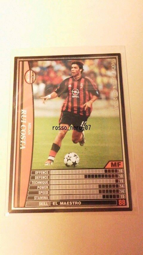 ☆WCCF2002-2003☆02-03☆153☆黒☆フェルナンド・レドンド☆ミラン☆Fernando Carlos Redondo☆Milan☆拍卖