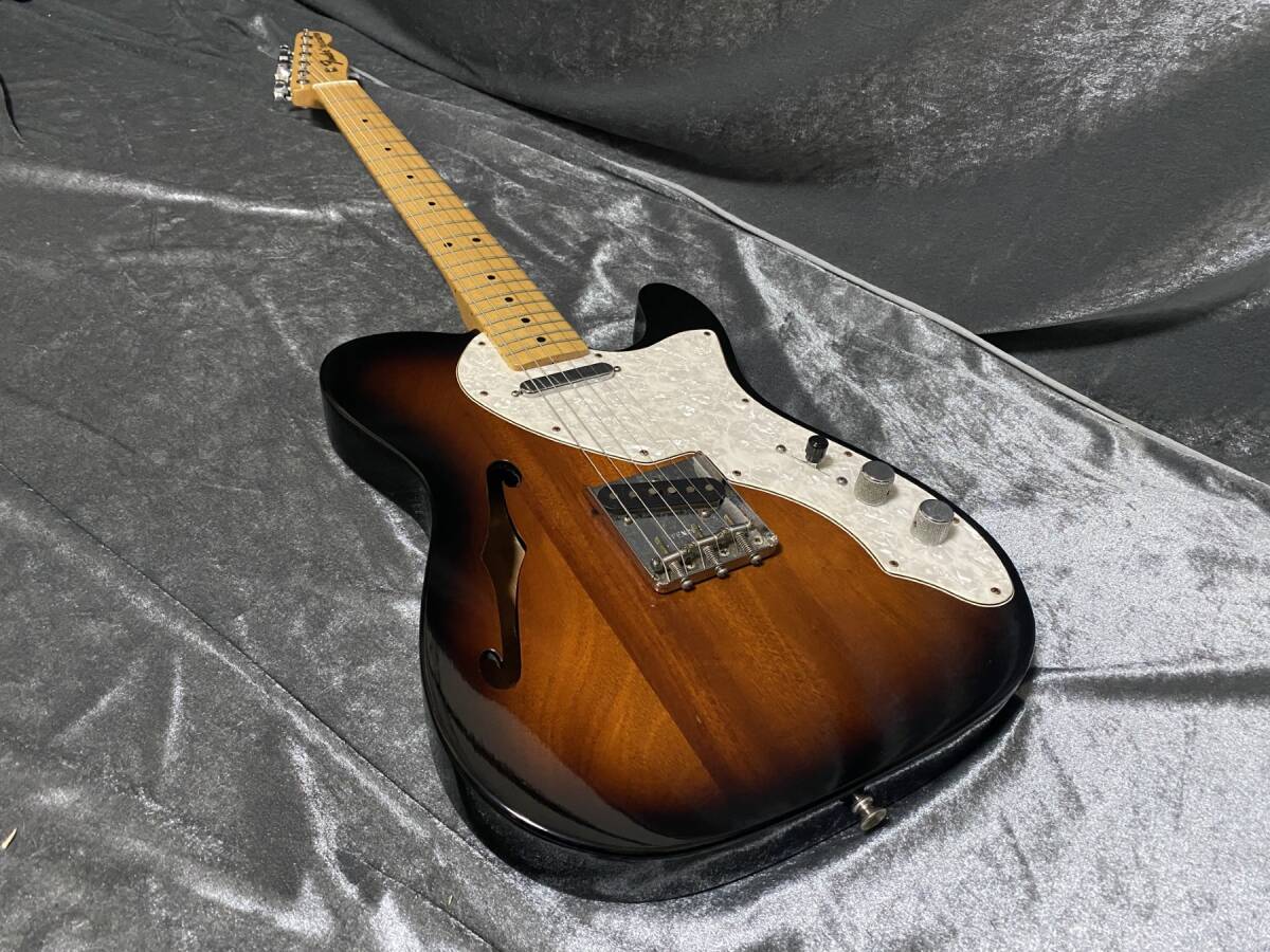 ★送料無料 Fender Mexico Classic 69s Telecaster Thinline テレキャスター・シンライン 2011年製 即決拍卖