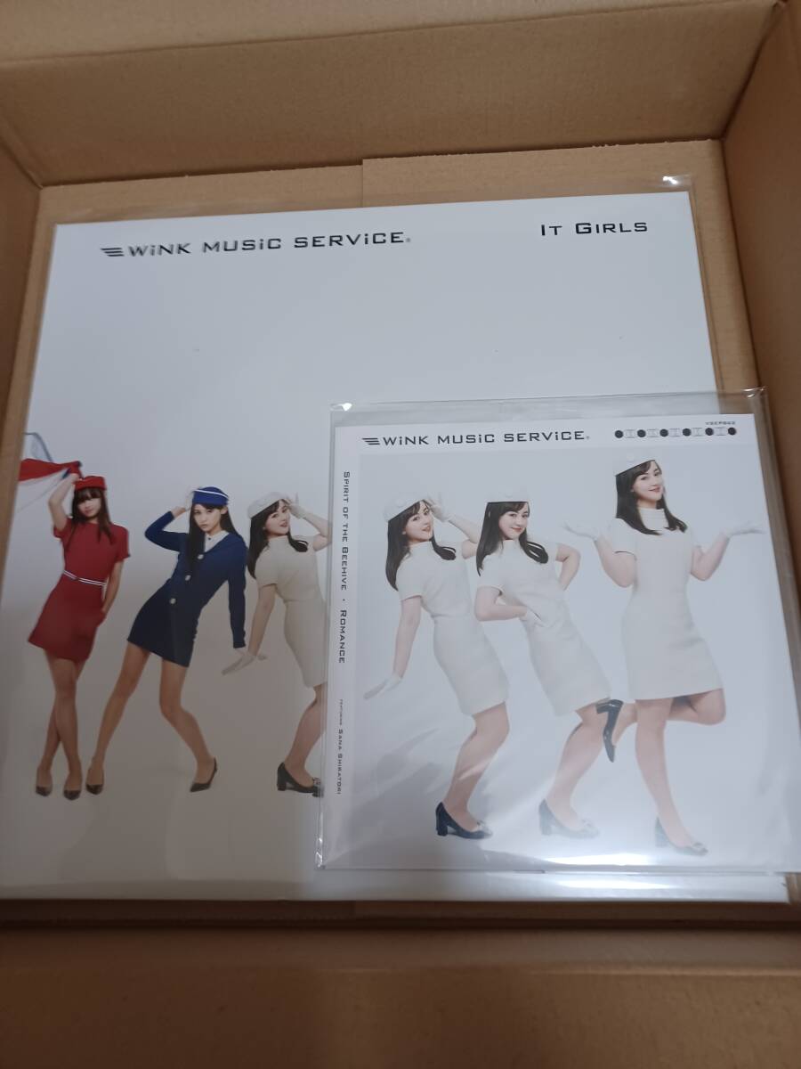 ☆2枚セット販売!7インチ+It Girls(LP)Wink Music Service、デビューアルバム『It Girls』が遂にアナログミツバチのささやき(7インチ)拍卖