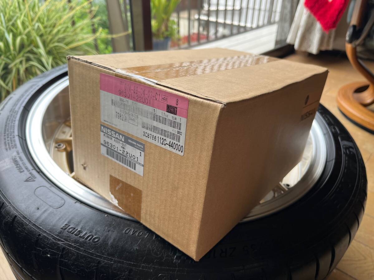 【新品・未開封】R33 スカイラインGT-R用 日産純正 ドアミラーAssy 運転席側 右側 BCNR33 96301-22U01 手元保管 即配送拍卖