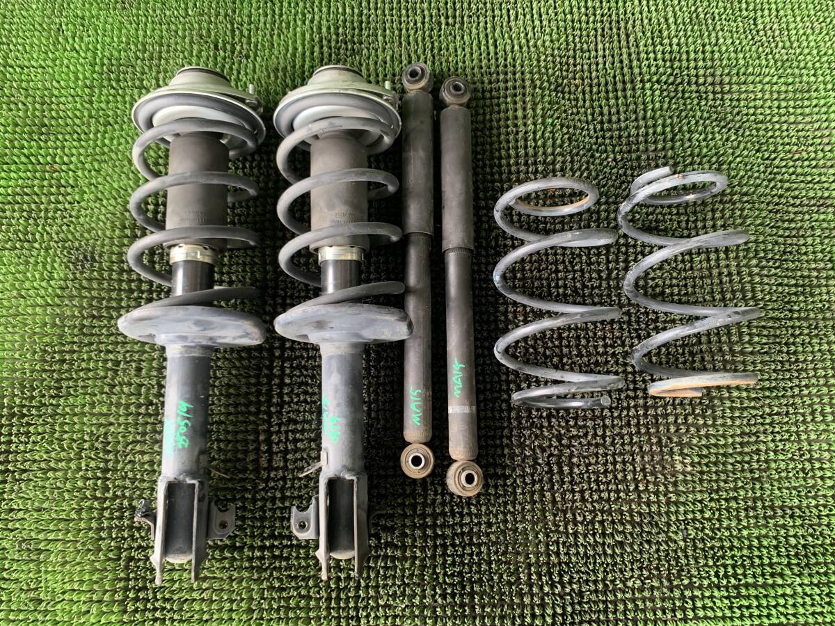 ●即決値段●漏れなし● 87952KM ソリオ MA15S フロントストラット リアショックアブソーバー スプリング 右 左 サスペンション 1台分拍卖