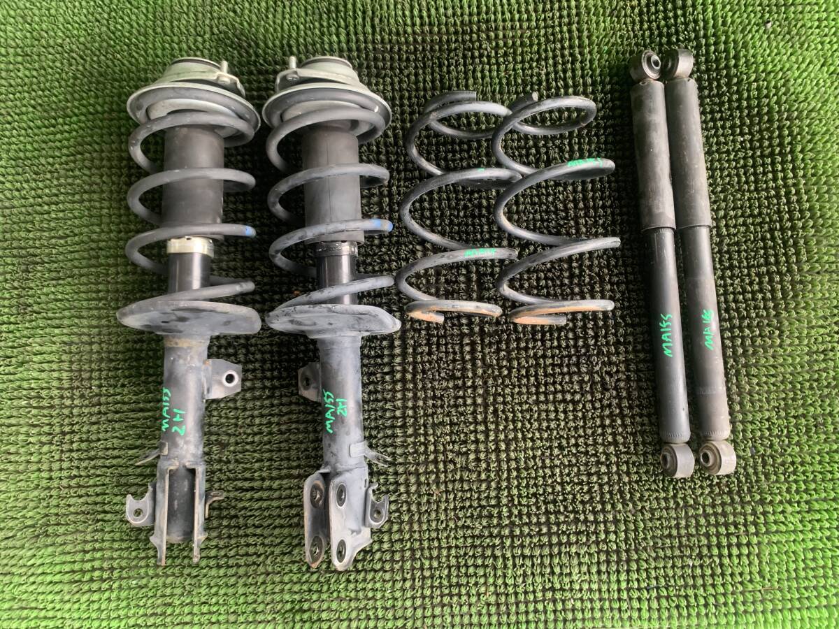 ●即決値段●漏れなし● Z3-1 ソリオ MA15S フロントストラット リアショックアブソーバー スプリング 右 左 サスペンション 1台分拍卖