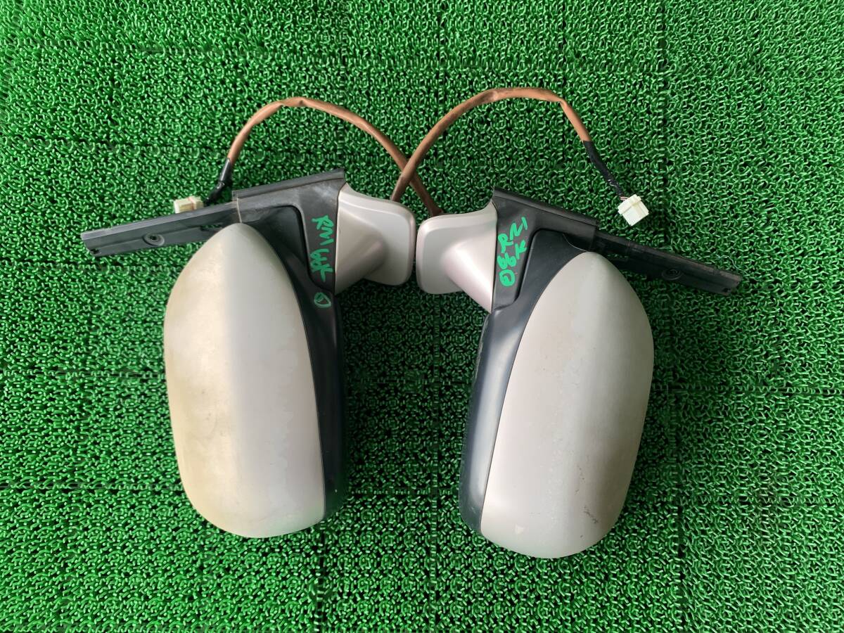 ●即決値段●動作OK●スバル ステラ RN1 RN2 カラー:66K 助手席側 ドアミラー 左右 サイドミラー 運転席側 電動格納拍卖