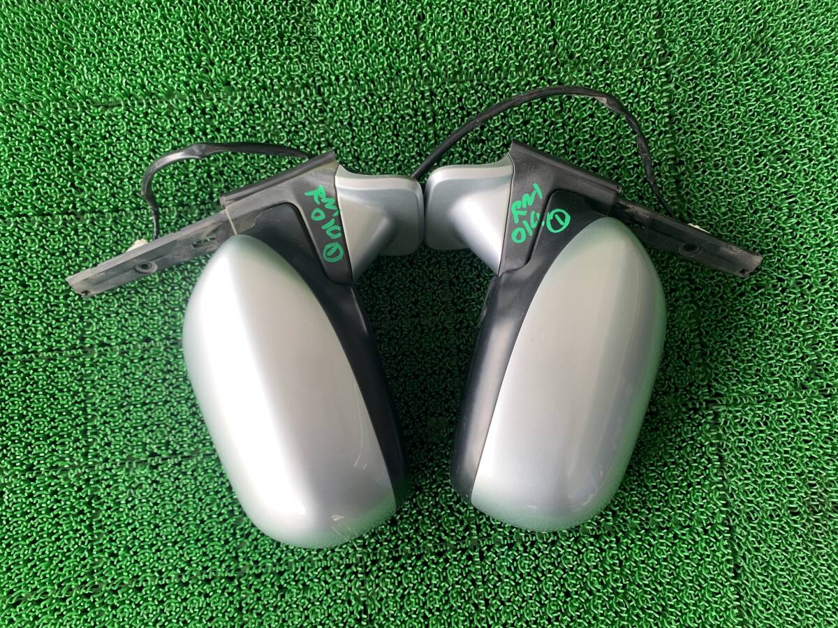 ●即決値段●動作OK●スバル ステラ RN1 RN2 カラー:01G 助手席側 ドアミラー 左右 サイドミラー 運転席側 電動拍卖