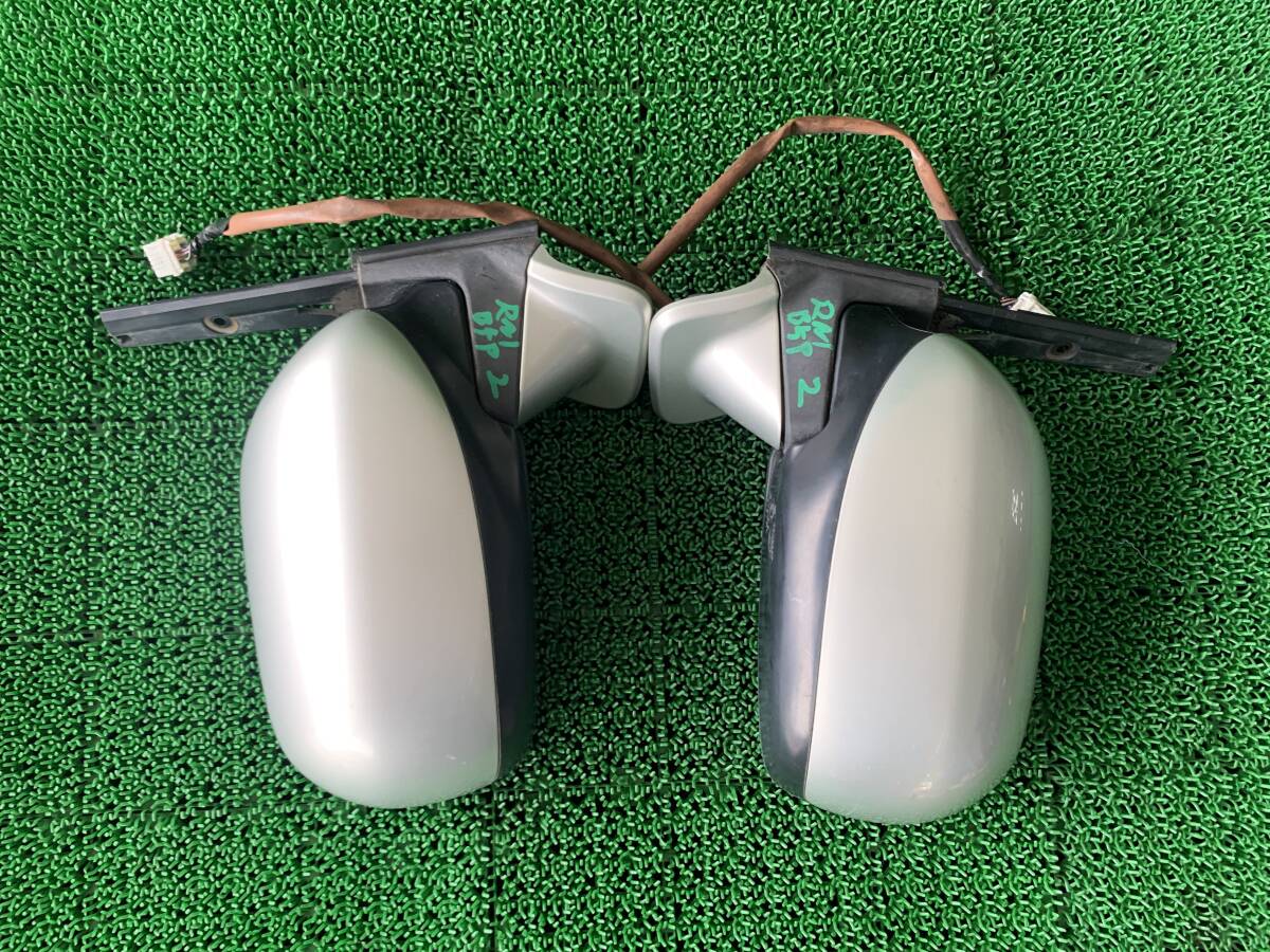 ●即決値段●動作OK●スバル ステラ RN1 RN2 カラー:B5P 助手席側 ドアミラー 左右 サイドミラー 運転席側 電動格納拍卖