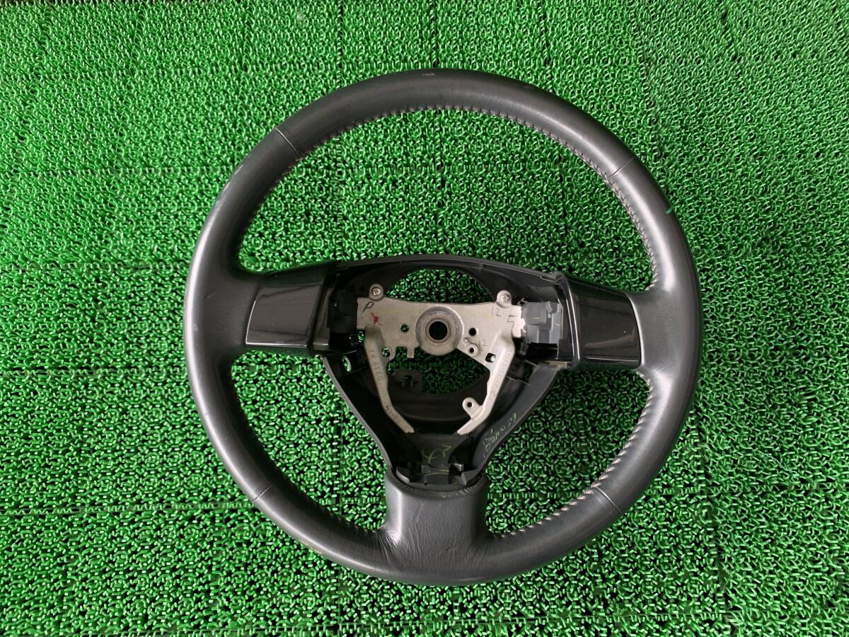 ●即決値段● ダイハツ タント カスタム L375S L385S 純正 ステアリングホイール ハンドル レザー拍卖