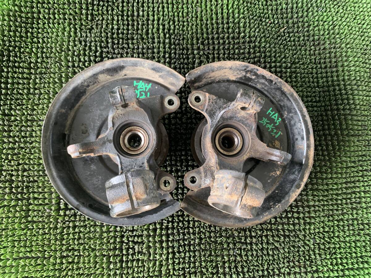 ●即決値段●ガタなし動作OK● 250521 ホンダ アクティ HA4 HA3 HH3 HH4 フロント ナックル ハブ 左右 セット拍卖