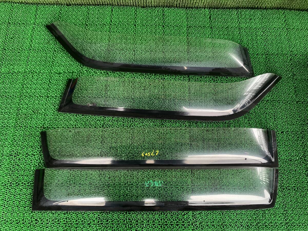 ●即決値段● ダイハツ ネイキッド L750S L760S 純正 ピンなし サイドバイザー 雨除け ドアバイザー 一式拍卖