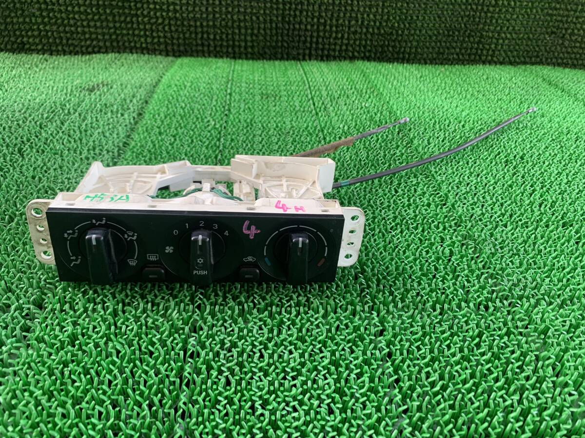 ●即決値段●動作OK●Z2-2 三菱 パジェロミニ H53A H58A 純正 A/C エアコンスイッチ エアコンパネル クーラースイッチ.拍卖