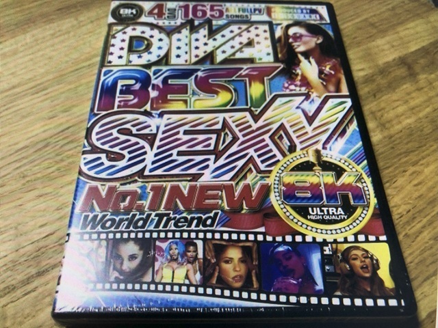 4枚組 全165曲 DIVA BEST SEXY No.1NEW World Trend 8K DVD VIDEO 洋楽 HIPHOP R&B SOUL PV 音楽 ビデオ拍卖