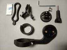 【新品 即決即日発送】GARMIN / Edge out-front bike mount / セット(本体、下部マウント、ライト取付アダプタ) 拍卖