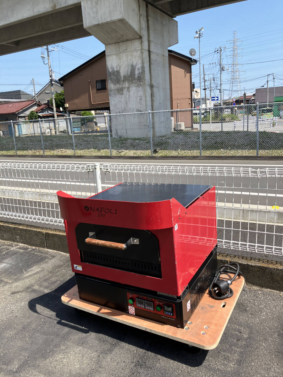 即決 2014年製 ツジキカイ ピザオーブン EN-500 単相200V 幅635 奥行700 高さ645 ナポリピッツァ ピザ釜 石釜 セラミック 厨房 業務用 中古拍卖