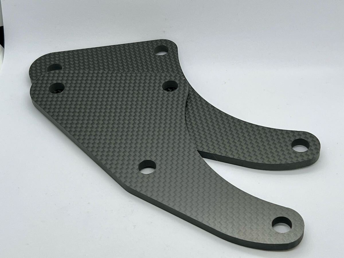 ホンダ ドリーム50 AC15 ドライカーボン エンジンマウント ハンガー プレート 検)モンキー ゴリラ ダックス シャリー CB XE Ape拍卖