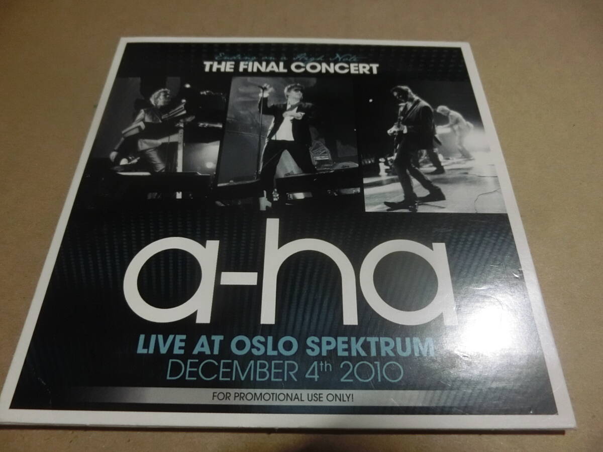 Promo Only in full printed card case DVD / a-ha Ending On A High Note The Final Concert (Live At Oslo Spektrum December 4th, 2010)拍卖