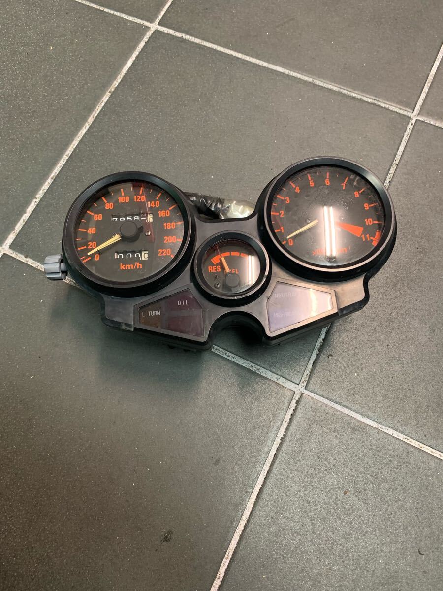 CBX550F CBX400F 当時物 メーター NC07 PC04 純正 希少 レア 実働 CB250T GS400 GT380 GSX400E ホーク バブ ザリ ゴキ 拍卖
