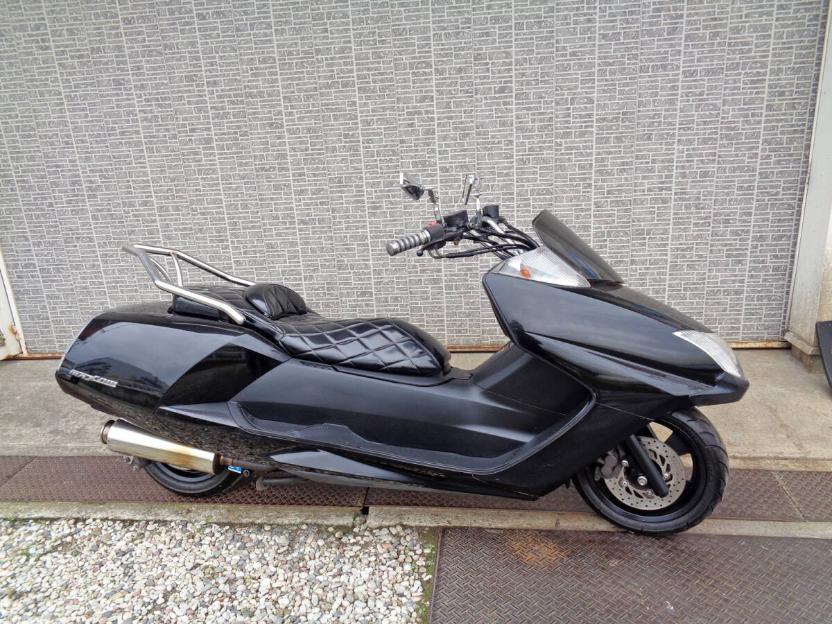 マクザム250 SJ17J HIDヘッドライトバルブ&マフラー 書類付き エンジン始動チェック済み拍卖