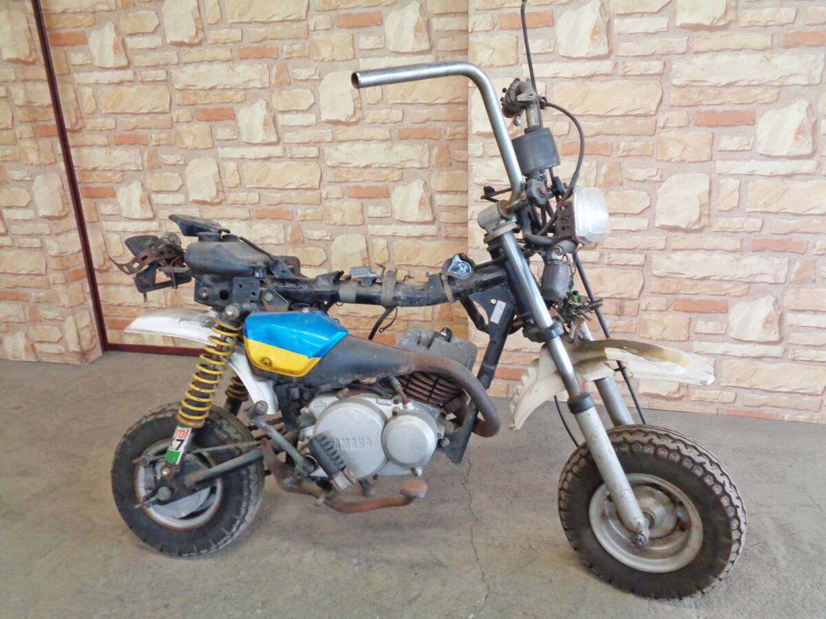 ポッケ50 QA50 書類付き部品取り車拍卖