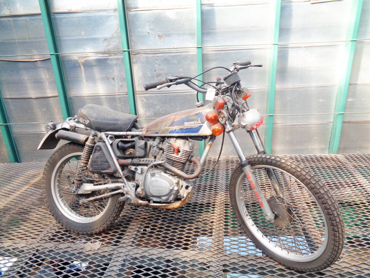 TL125 イーハトーブ エンジン型式RS200T レストア&部品取りベース 現状販売車 NO-9拍卖