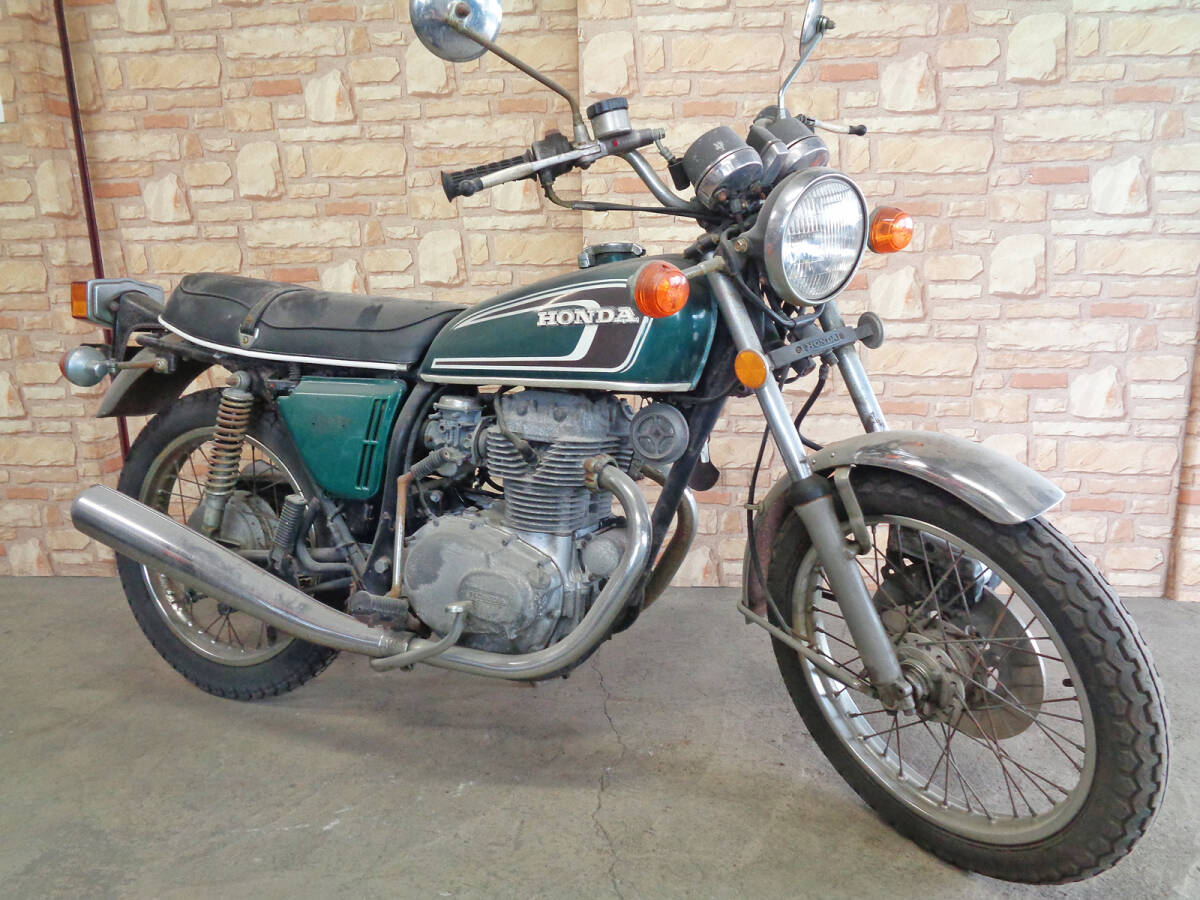 ドリームCB250 鍵付き 書類無し 不動車拍卖