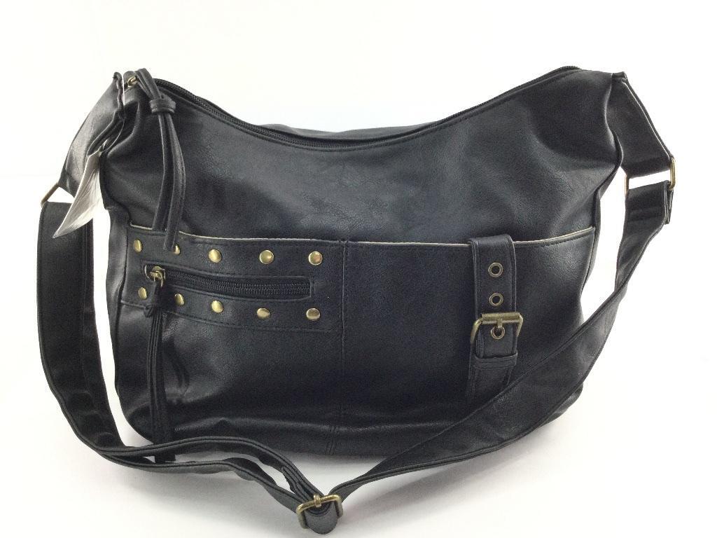 ショルダーバッグ ベルトスタッズショルダーバッグ 2WAY サブバッグ 斜めがけ 大人 大きめ ブラック拍卖