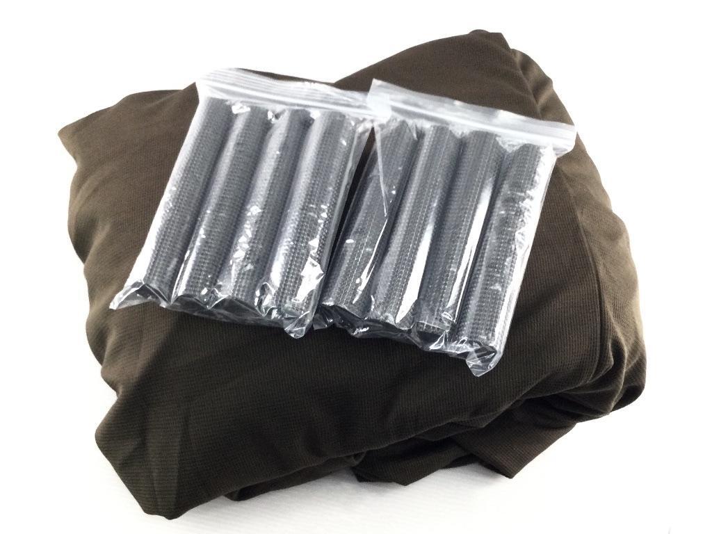 肘あり コーナーソファーカバー フィットタイプ ワッフル生地 洗える 6点セット用 ブラウン拍卖