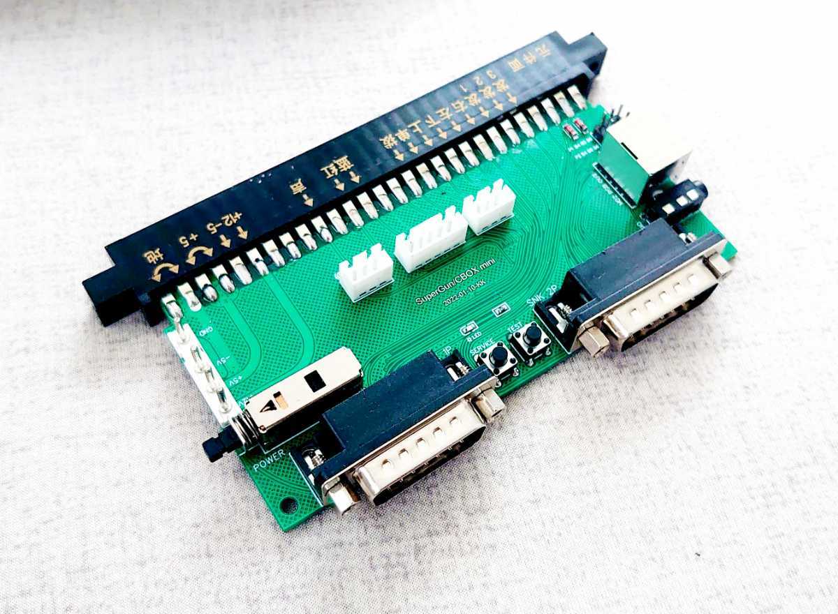 簡易コントロールボックス JA1 イヤホン端子 RGB端子付 ネオジオコントローラー変換 拡張JAMMA基板対応 テストSW サービスSW ヘッドホン拍卖