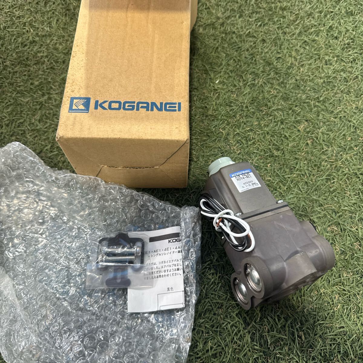 5G076 コガネイ(KOGANEI) 電磁弁254シリーズ 内部パイロット形 M254-4E1動作保証 拍卖