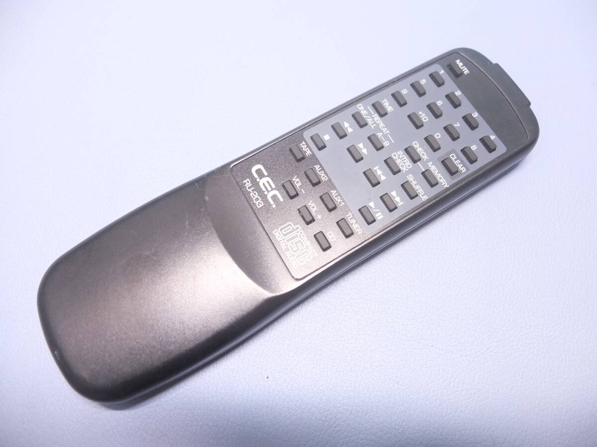 CEC リモコン RU-203 プリメインアンプ AMP3300用 C.E.C. 拍卖