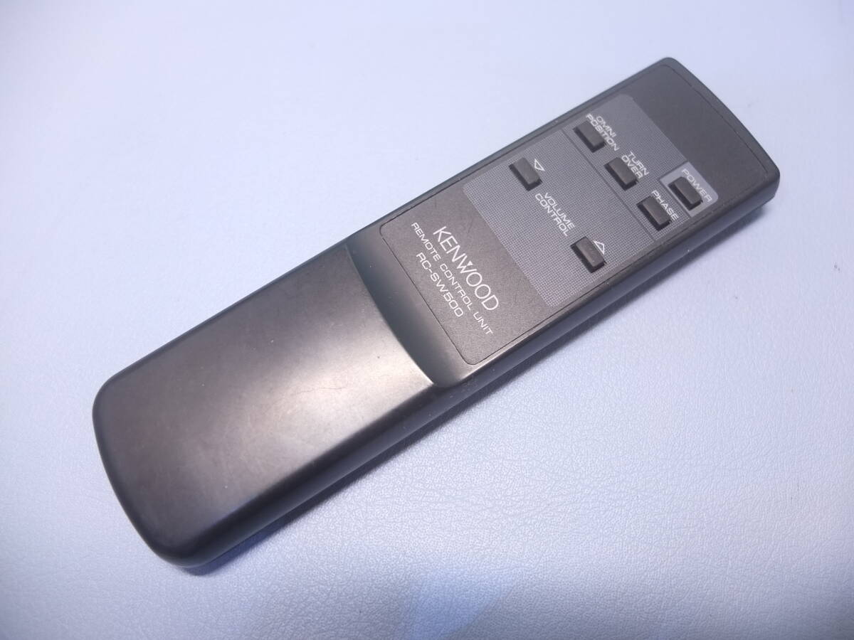 KENWOOD/ケンウッド リモコン RC-SW500 サブウーハー SW-500用拍卖
