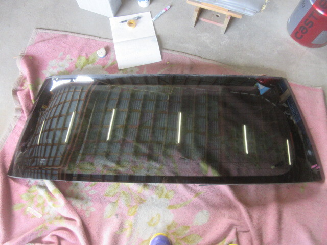 ★①R7A8623 ANH10W アルファード 純正バックドアガラス ゲートガラス 修理やストック等に拍卖