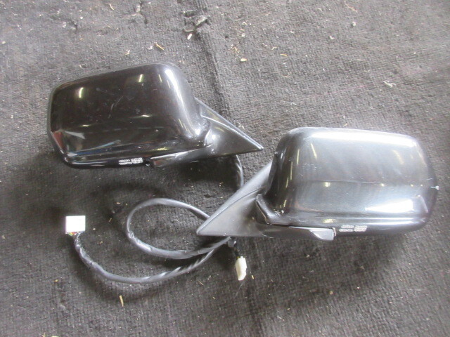 ★R7G9695 JZS131 クラウン 純正左右ドアミラーセット ハードトップ車 修理やストック等に拍卖