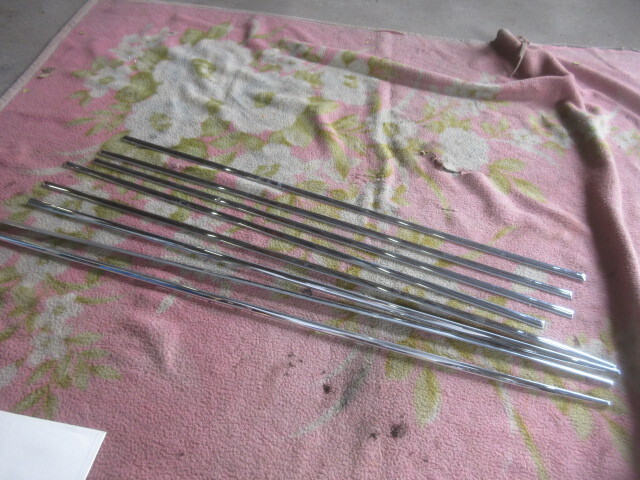 ★①R7G9721 ジャガー E-DLW 純正モールセット 修理やストック等に拍卖