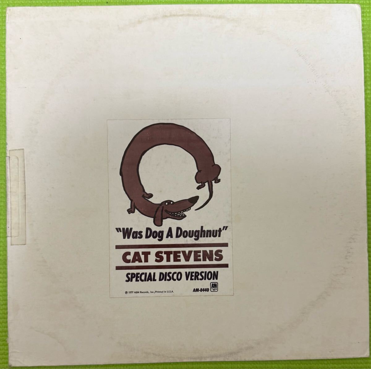 Soul disco sampling raregroove record Cat Stevens - Was Dog A Doughnut 1977 12inch 拍卖