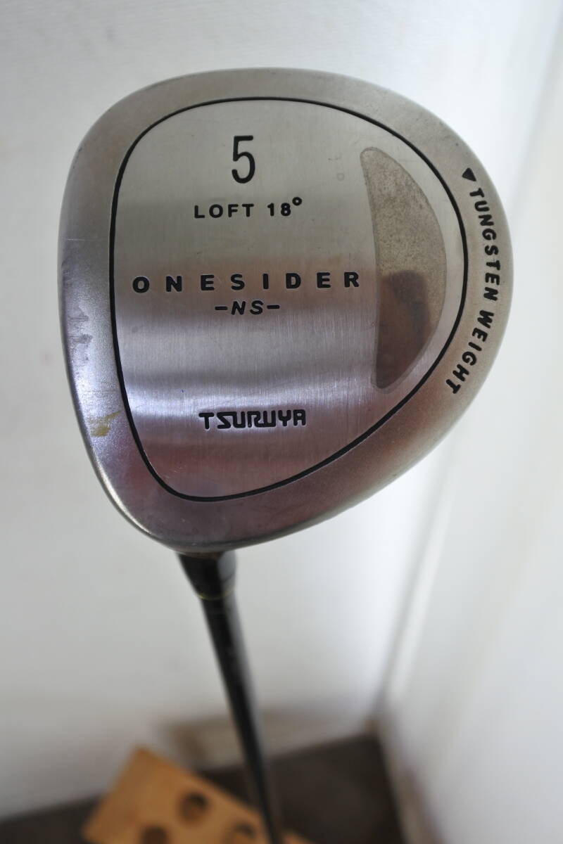 【KSD/ⅢBox/60】つるやゴルフ レフティ用フェアウェイウッド onesider NS LOFT18°Flex S拍卖