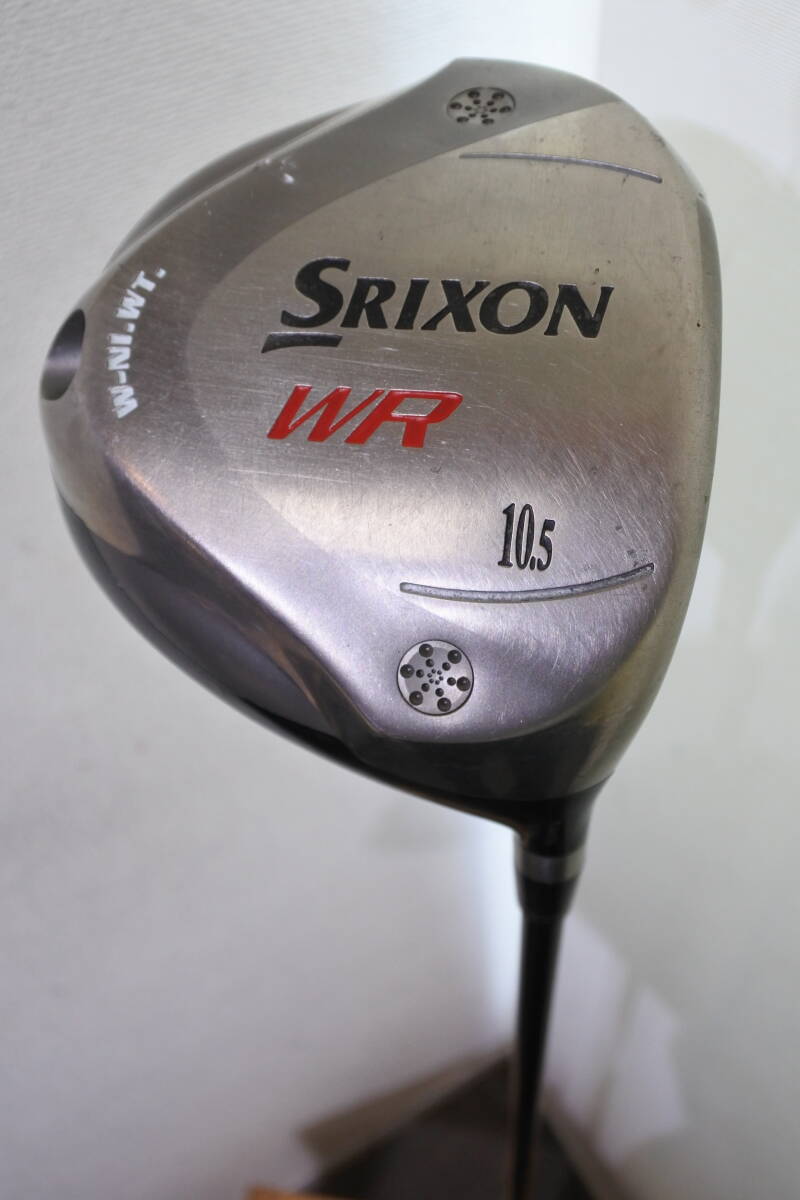 【KSD/4Box/05】ダンロップ スリクソンWR ドライバー ロフト10.5°Flex R■グリップ新品交換の上発送拍卖