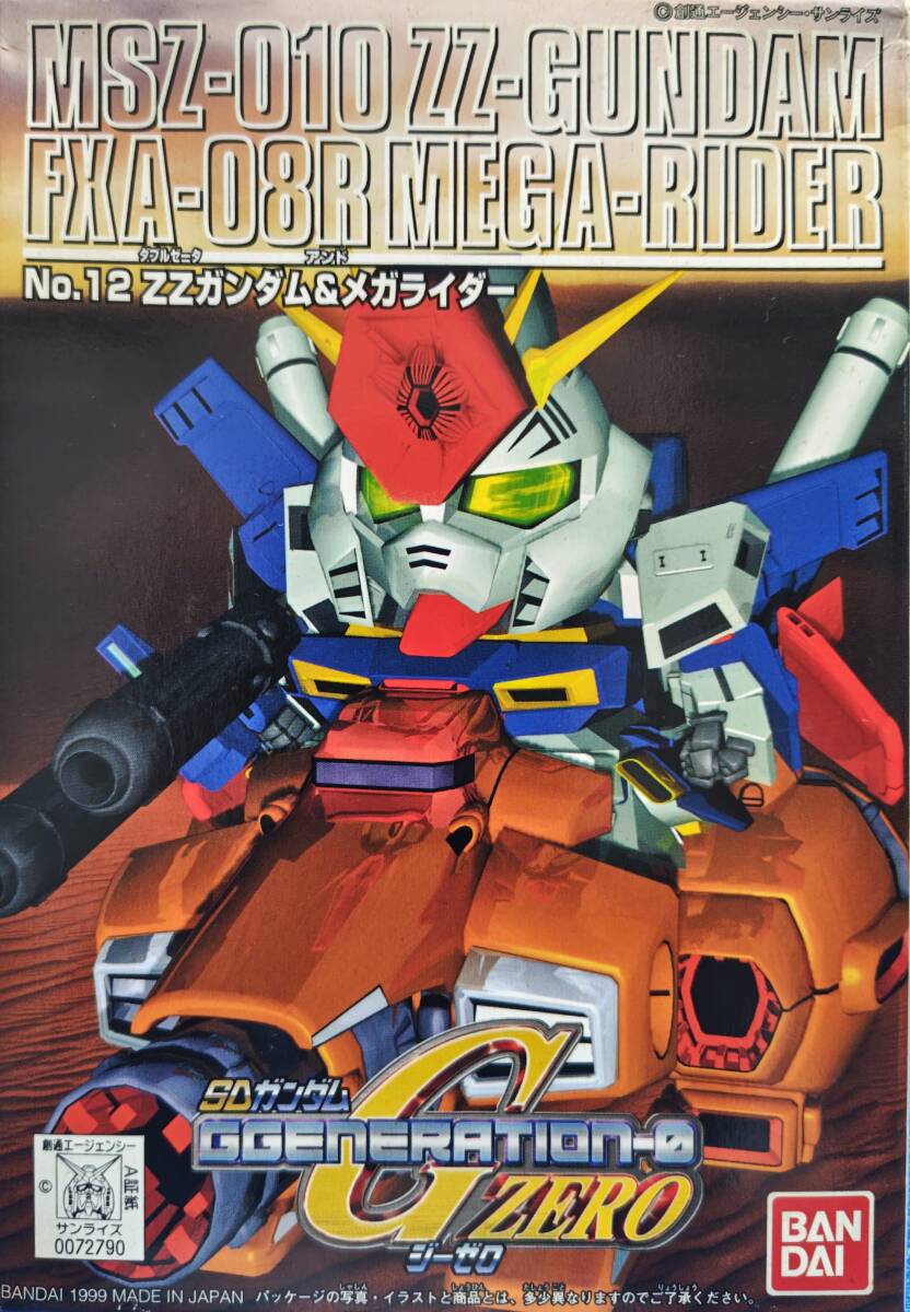 SDガンダム ZZガンダム メガライダー 未組立 ダブルゼータ expo キャラホビ プレミアム fcm HGUC MG オラザク イロプラ 金メッキ ザク拍卖