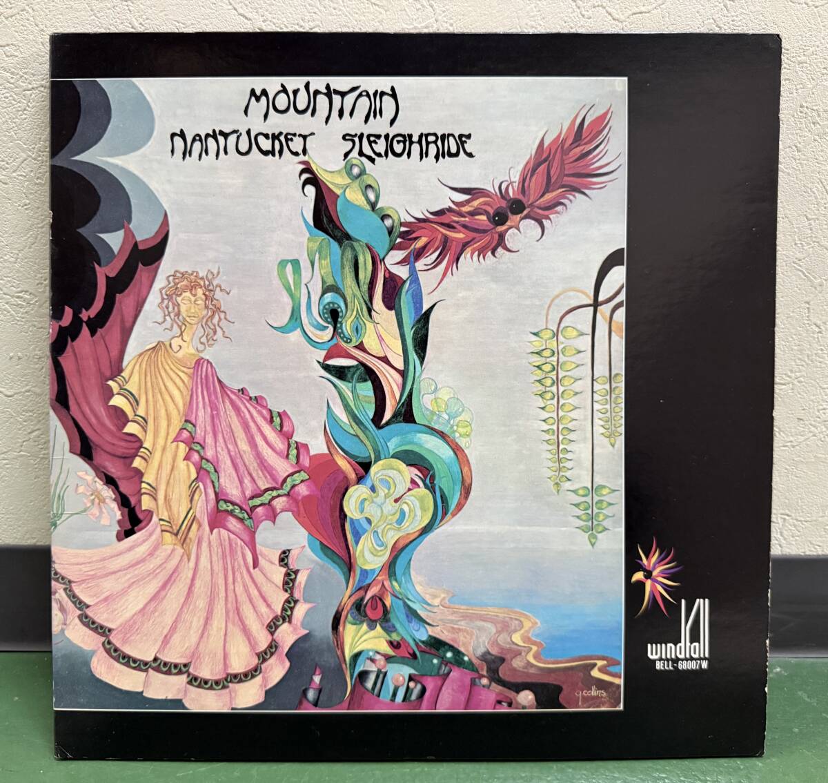 6011 【LPレコード】MOUNTAIN 3 マウンテン NANTUCKET SLEIGHRIDE ナンタケット・スレイライド BELL-68007W拍卖