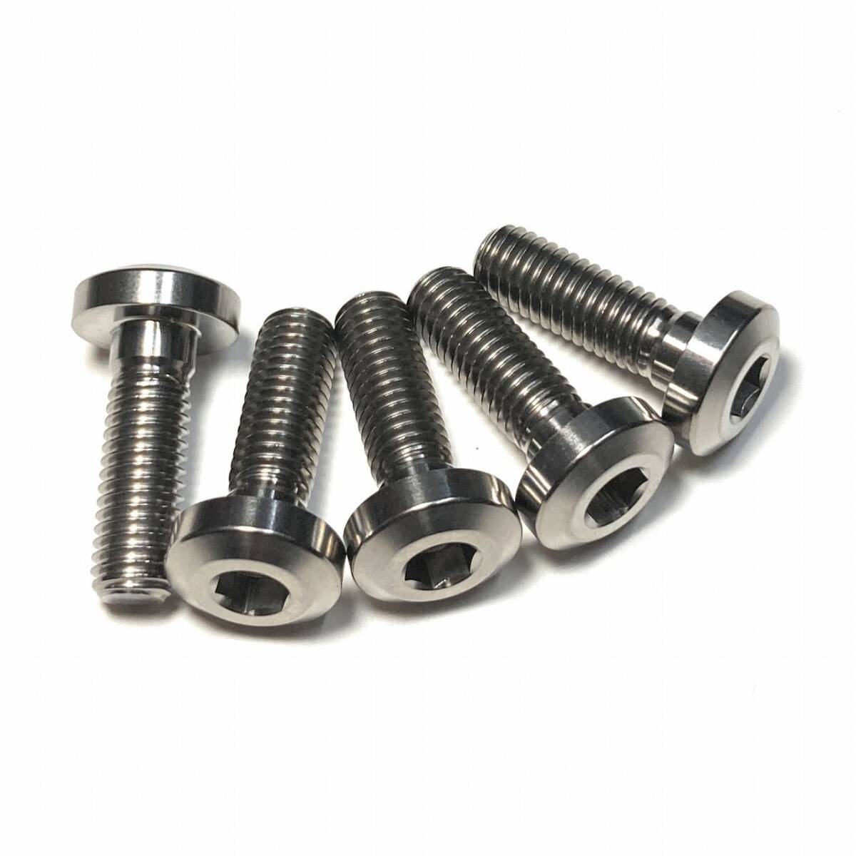5本 64チタン ブレーキディスク ボルト ヤマハ シグナスX MT-25 YZF-R25 MT-03 YZF-R3 シグナスX-SR MT-15 XSR155 YZF-R15 マジェスティS拍卖