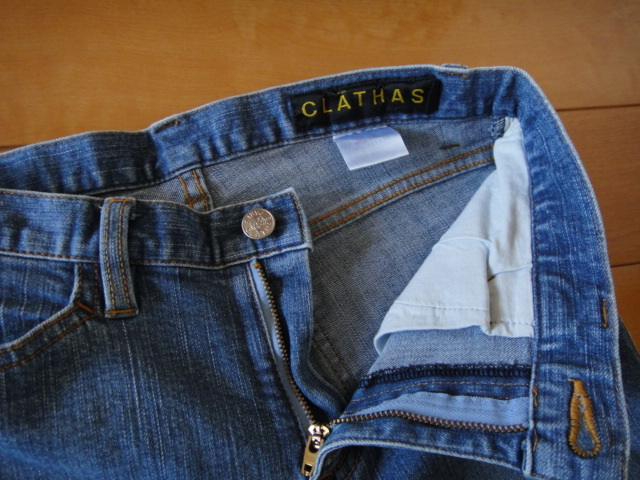 CLATHAS☆クレイサス☆9分丈デニムジーンズ38拍卖