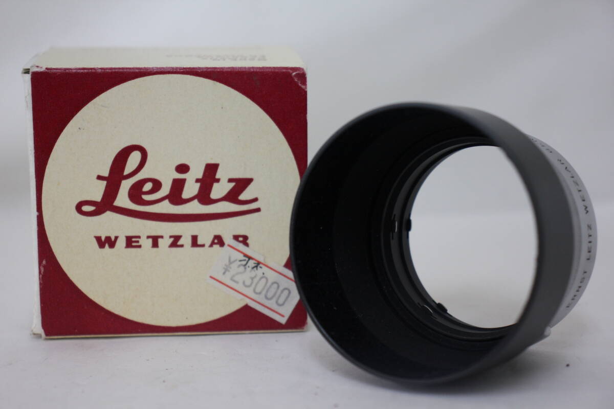 【美品 返品保証】 【元箱付き】ライカ Leica Leitz 12575 4.5/135 4/135mm用 2.8/90 4/90mm用 レンズフード e1427拍卖