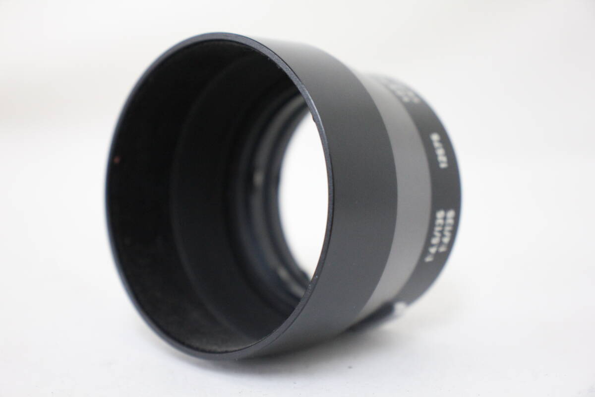 【美品 返品保証】 ライカ Leica Leitz 12575 4.5/135 4/135mm用 2.8/90 4/90mm用 レンズフード e1432拍卖