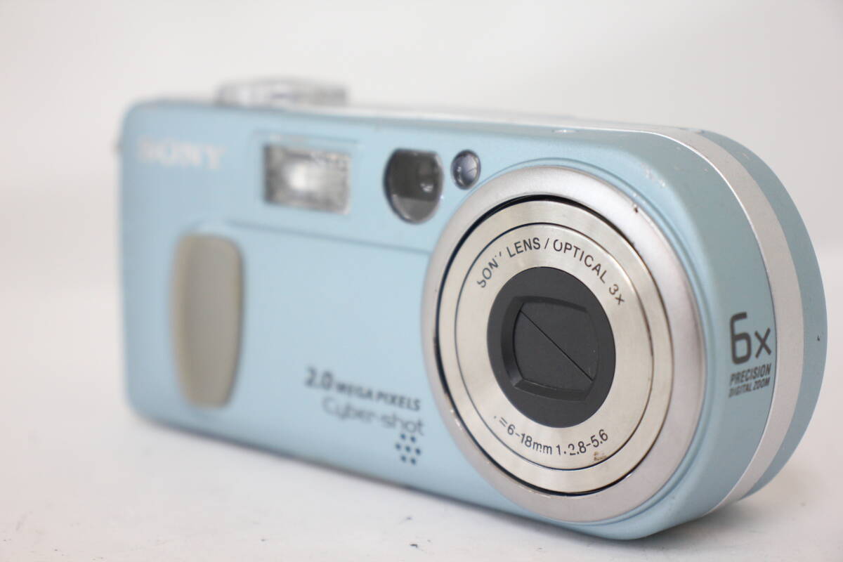 【返品保証】 ソニー SONY Cyber-shot DSC-P2 ブルー 6x コンパクトデジタルカメラ e1936拍卖