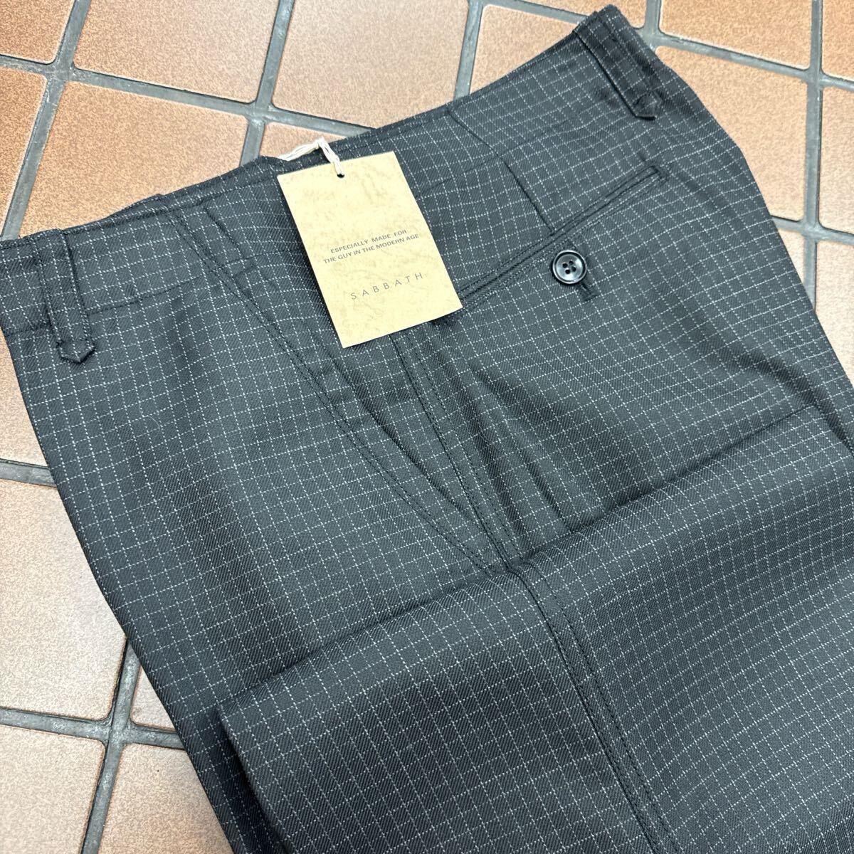 新品☆未使用 W84cm 春夏 グレー系 ワイドパンツ ワイドレッグ メンズパンツ ボトムス GOLFパンツ 丸洗いOK ゆったりタイプ 動きやすい拍卖